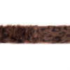 Fellband Band leopard braun Breite: 4cm