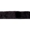 Fellband Band schwarz Breite: 4cm