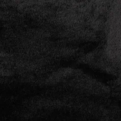 Fellimitat Kunstfell kuschelweich schwarz 1,45m Breite