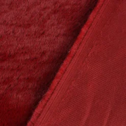 Fellimitat Kunstfell kuschelweich dunkelrot 1,45m Breite