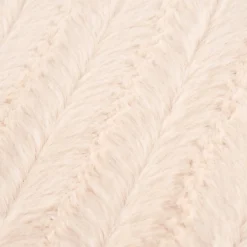 Fellimitat Kunstfell Streifen beige 1,5m Breite