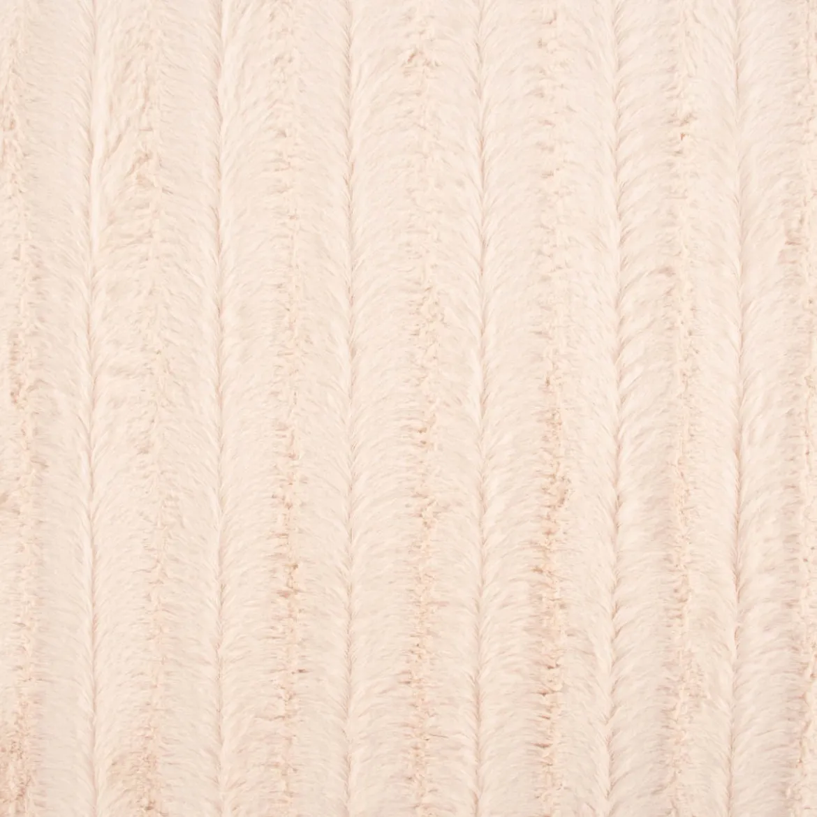Fellimitat Kunstfell Streifen beige 1,5m Breite