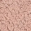 Fellimitat Kunstfell Teddyplüsch einfarbig puderrosa 1,45m Breite