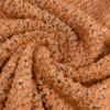 Fellimitat Kunstfell Zacken camel schwarz 1,5m Breite