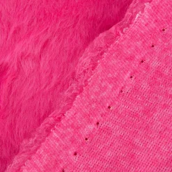 Fellimitat Pelzimitat Kunstfell Stoff pink Kurzhaar 1,5m Breite