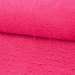Fellimitat Pelzimitat Kunstfell Stoff pink Kurzhaar 1,5m Breite