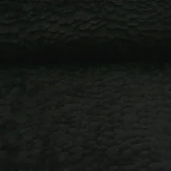 Fell Kunstfell Wellen schwarz