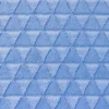 Fellstoff Dreiecke blau 1,70m Breite