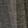 Fertiggardine mit verdeckten Schlaufen Crashoptik meliert anthrazit beige 140x255cm