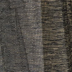 Fertiggardine mit verdeckten Schlaufen Crashoptik meliert anthrazit beige 140x255cm