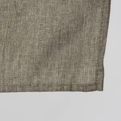 Fertiggardine Ösengardine Struktur uni taupe 140x260cm