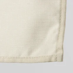 Fertiggardine Ösengardine Struktur uni beige 140x260cm