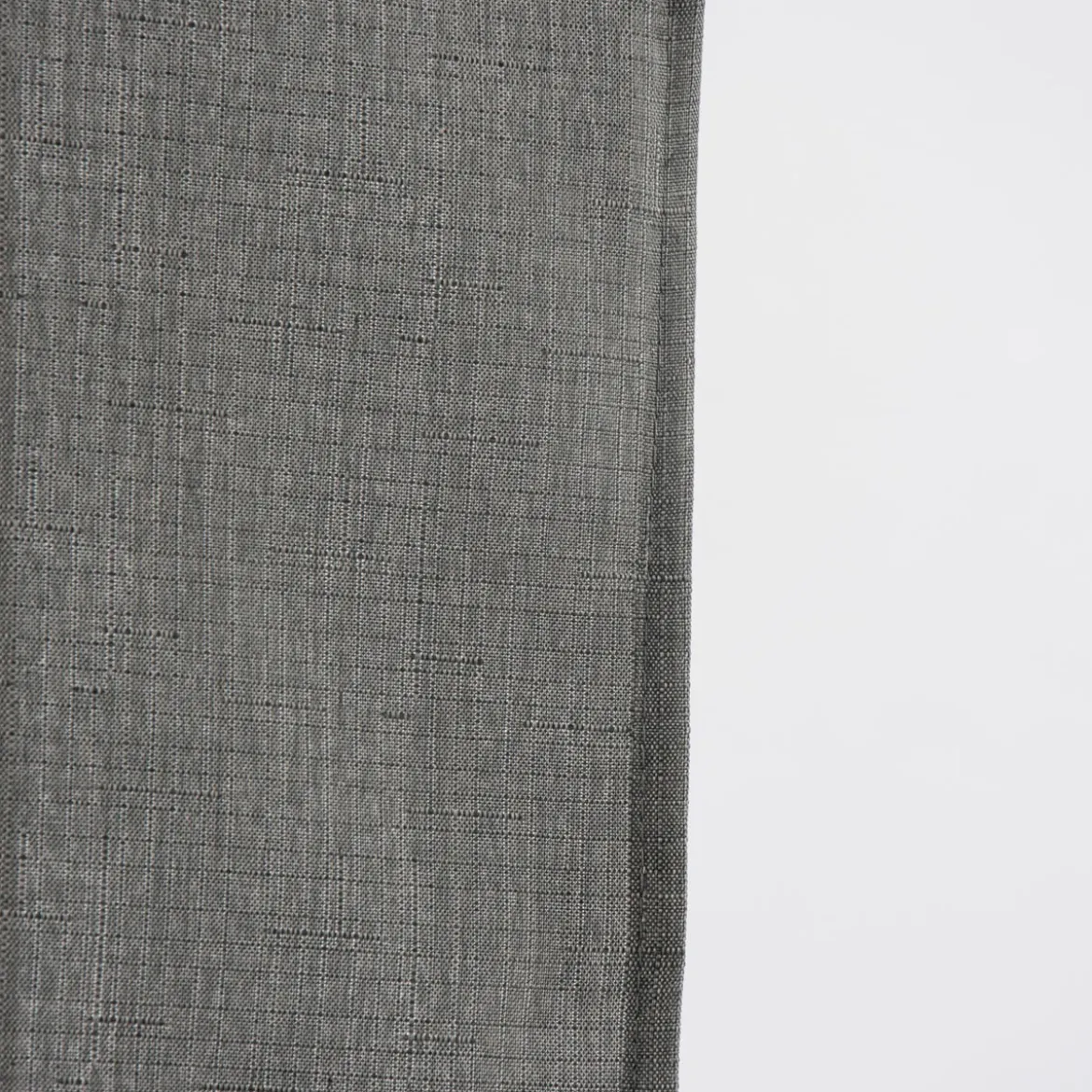 Fertiggardine Ösengardine Struktur uni anthrazit 140x260cm