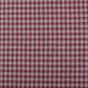 Flanell Stoff aus Baumwolle garngefärbt Mini-Karo rot 1,44m Breite
