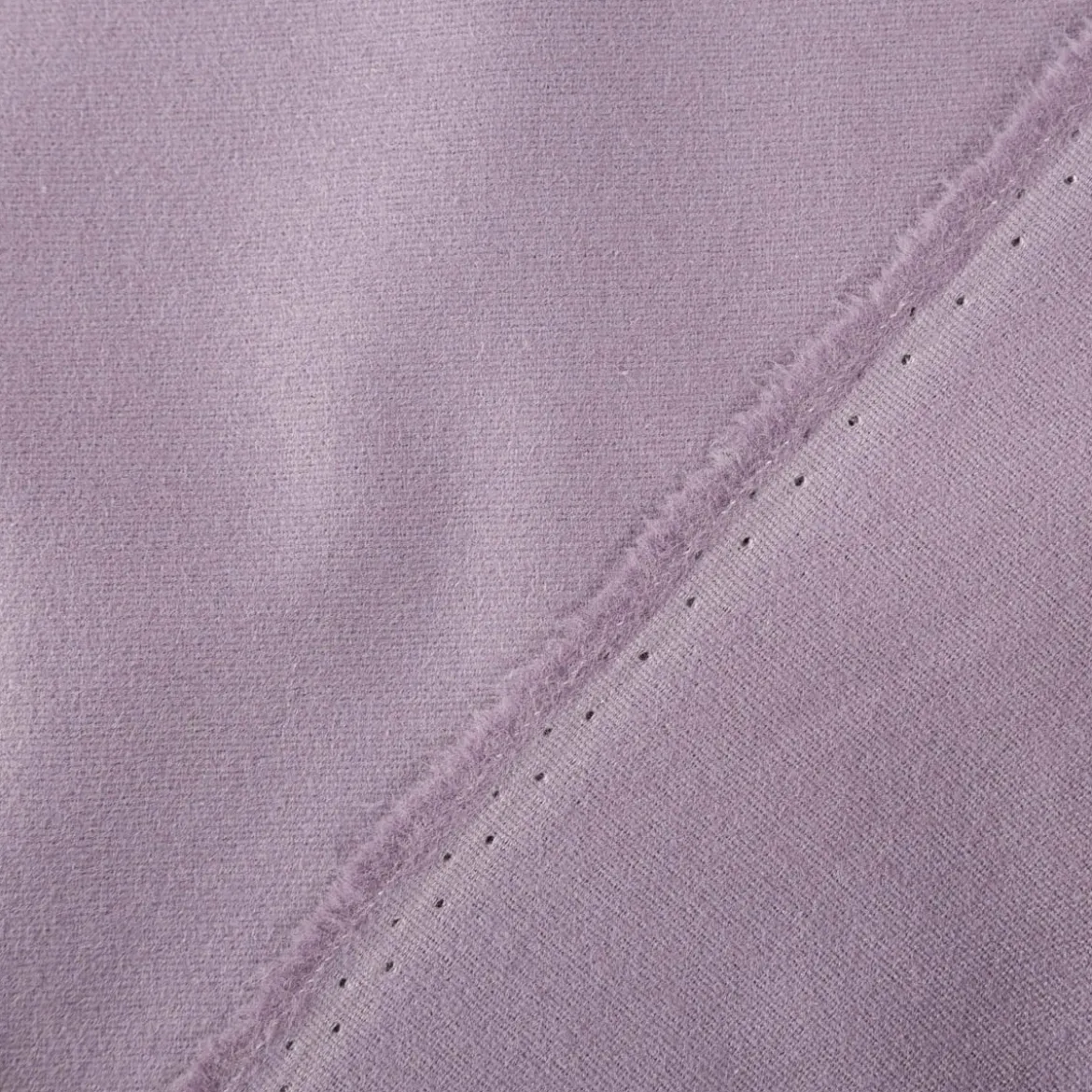 Flanell Stoff Baumwollflanell einfarbig hell violett 1,4m Breite