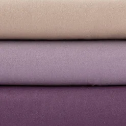 Flanell Stoff Baumwollflanell einfarbig hell violett 1,4m Breite