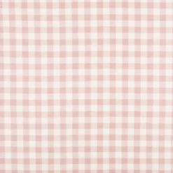 Flanellstoff Baumwollstoff Karos rosa 1,43m Breite