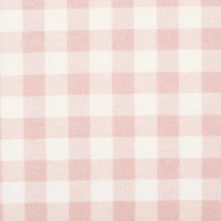 Flanellstoff Baumwollstoff Karos rosa 1,43m Breite