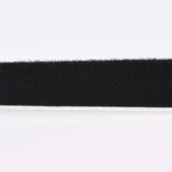 Flauschband Klettband Gardinenband selbstklebend schwarz Breite 20mm