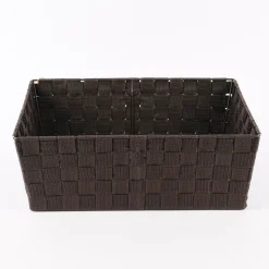 Flechtkorb Aufbewahrungskorb div. Farben 38x33x13cm