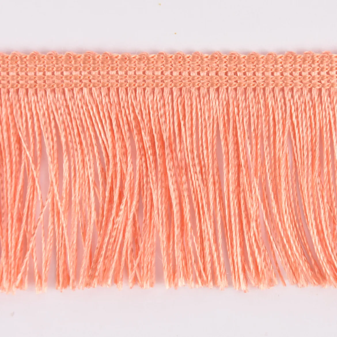 Fransenband Meterware apricot Breite: 5cm