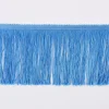 Fransenband Meterware aqua blau Breite: 10cm