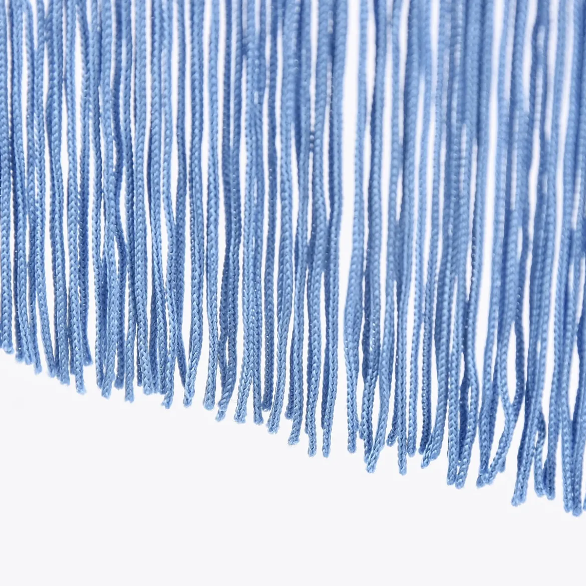 Fransenband Meterware blau Breite: 10cm