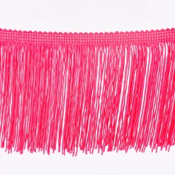 Fransenband Meterware pink Breite: 10cm