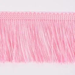 Fransenband Meterware rosa Breite: 5cm