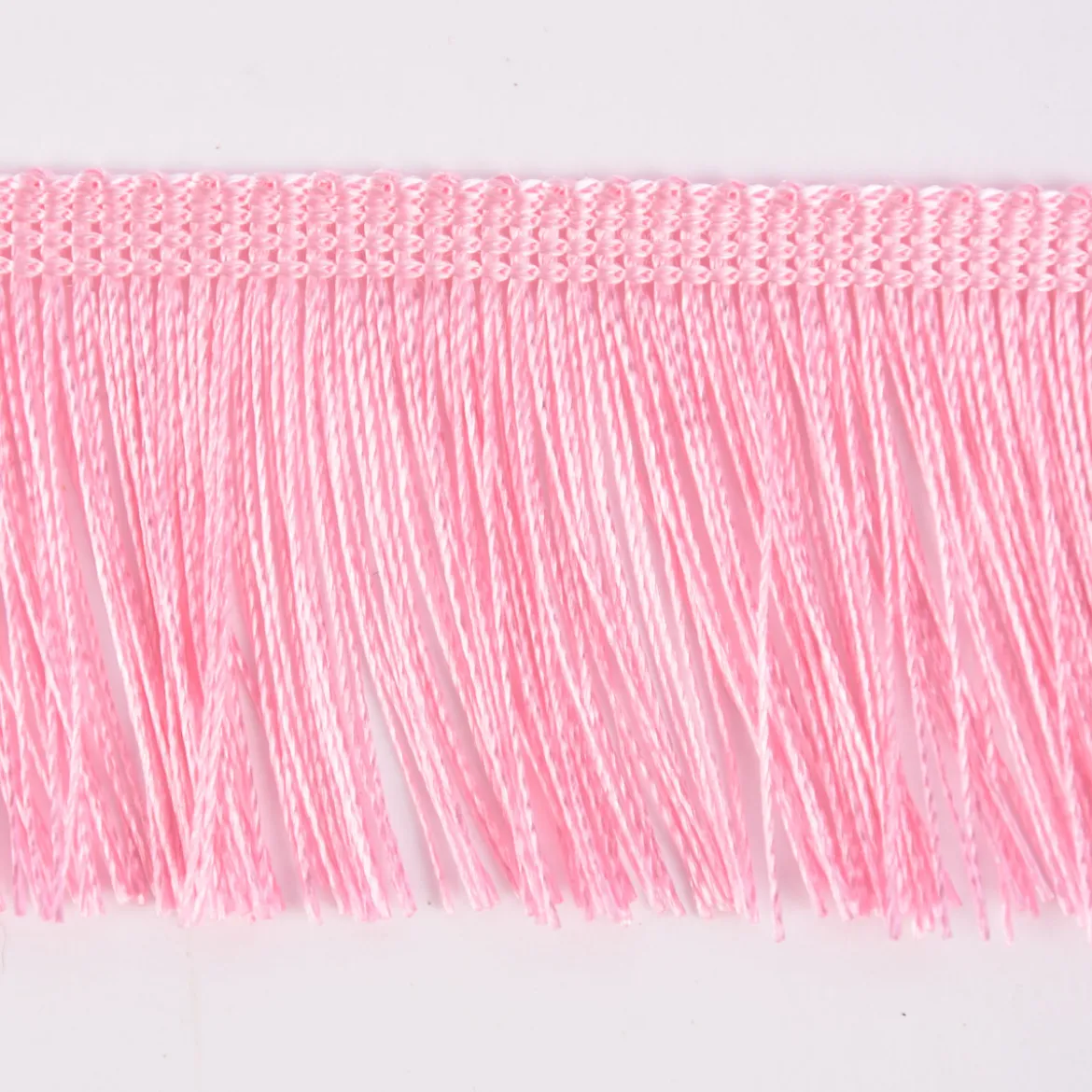 Fransenband Meterware rosa Breite: 5cm