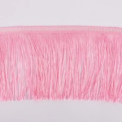 Fransenband Meterware rosa Breite: 10cm