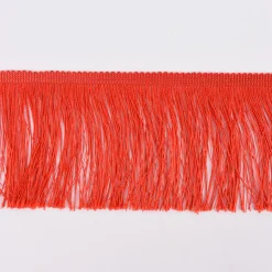 Fransenband Meterware rot Breite: 10cm