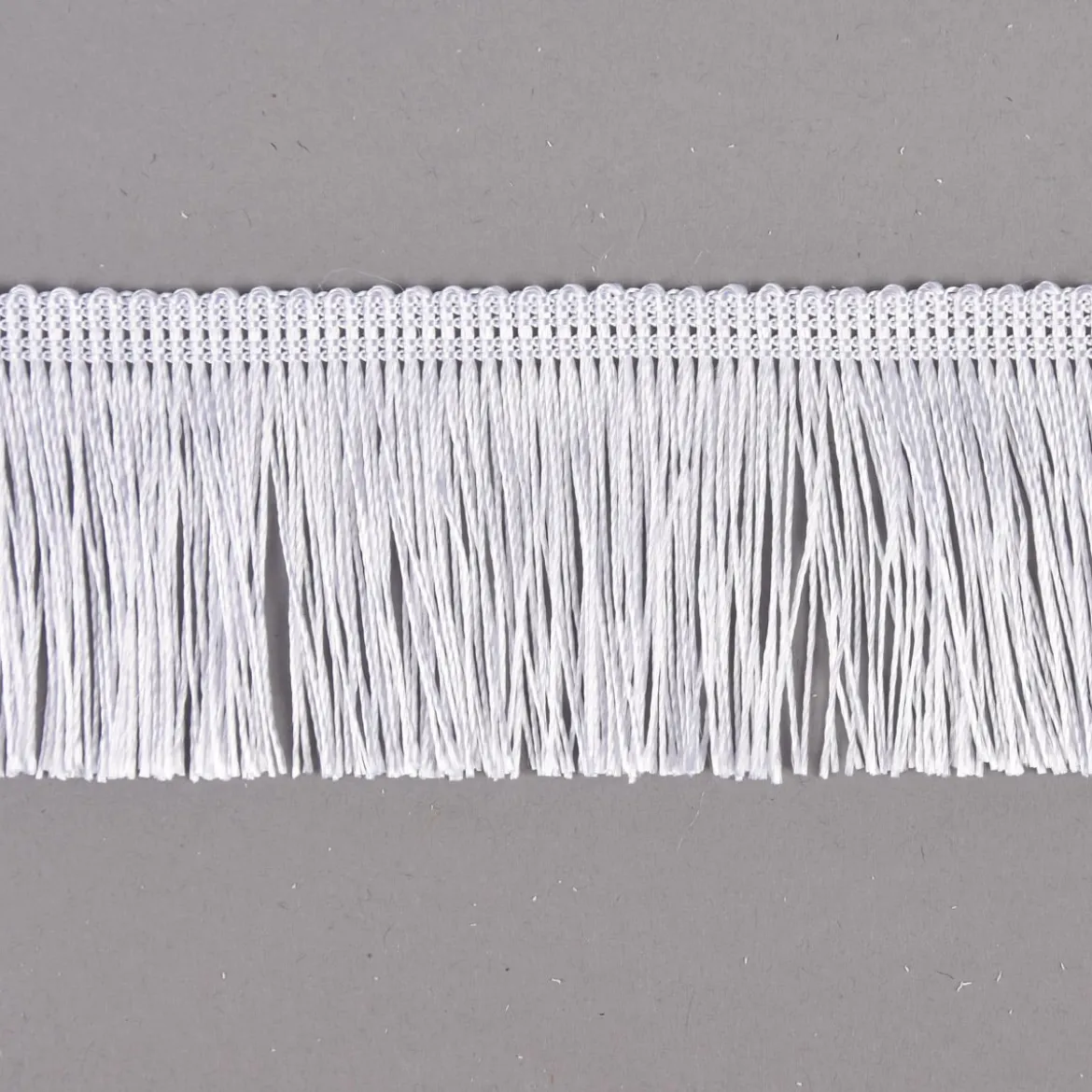 Fransenband Meterware weiß Breite: 5cm