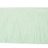 Fransenband mint Meterware Länge: 12cm 100% Kunstfaser Wildleder