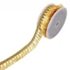Fransenborte Metallic gold 3,8cm Breite