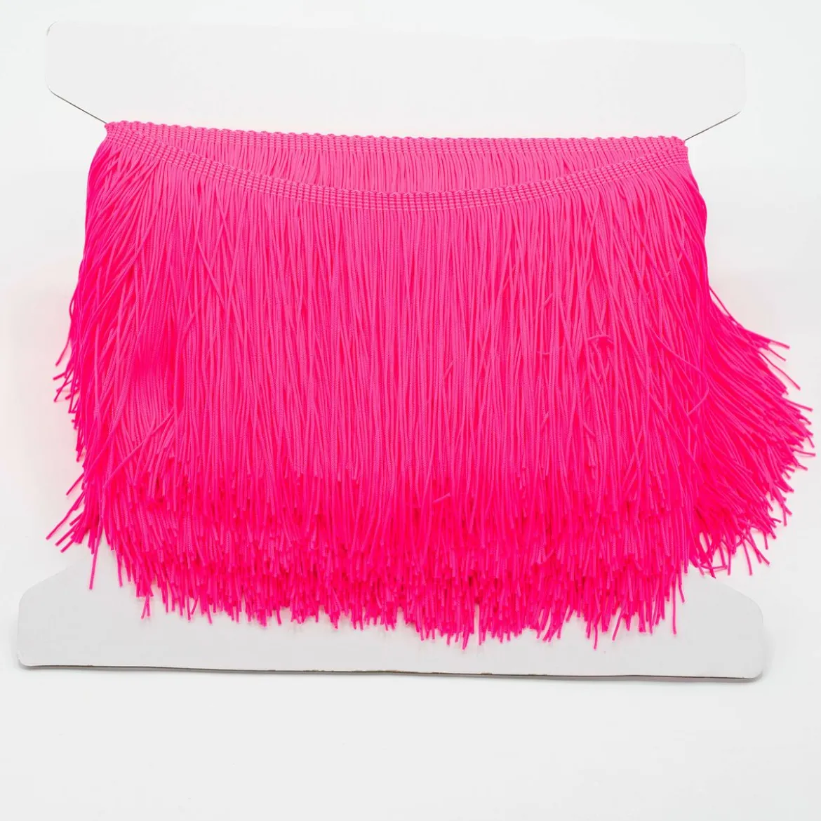 Fransenborte Neon Pink 150mm Breite