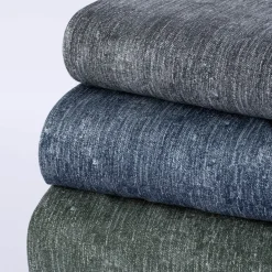 French Terry Digitaldruck ARMY DENIM Jeanslook dunkelgrün 1,45m Breite