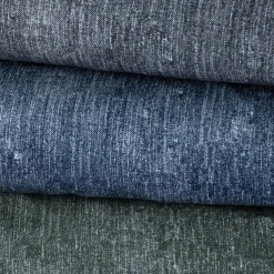 French Terry Digitaldruck ARMY DENIM Jeanslook dunkelgrün 1,45m Breite