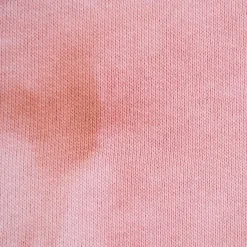 French Terry Sommersweat angeraut TIE DYE Batik rosa lachs 1,50m Breite