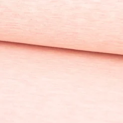 French Terry Sommersweat Melange einfarbig rosa meliert 1,50m Breite