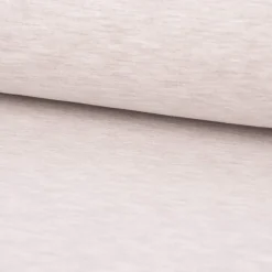 French Terry Sommersweat Melange einfarbig beige meliert 1,50m Breite