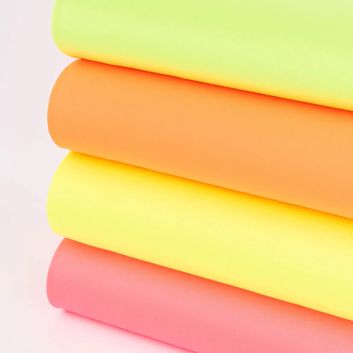 French Terry Sommersweat NEON einfarbig gelb 1,45m Breite