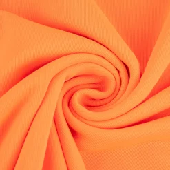 French Terry Sommersweat NEON einfarbig orange 1,45m Breite