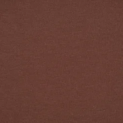 French Terry Stoff Organic Bio uni braun 1,50m Breite