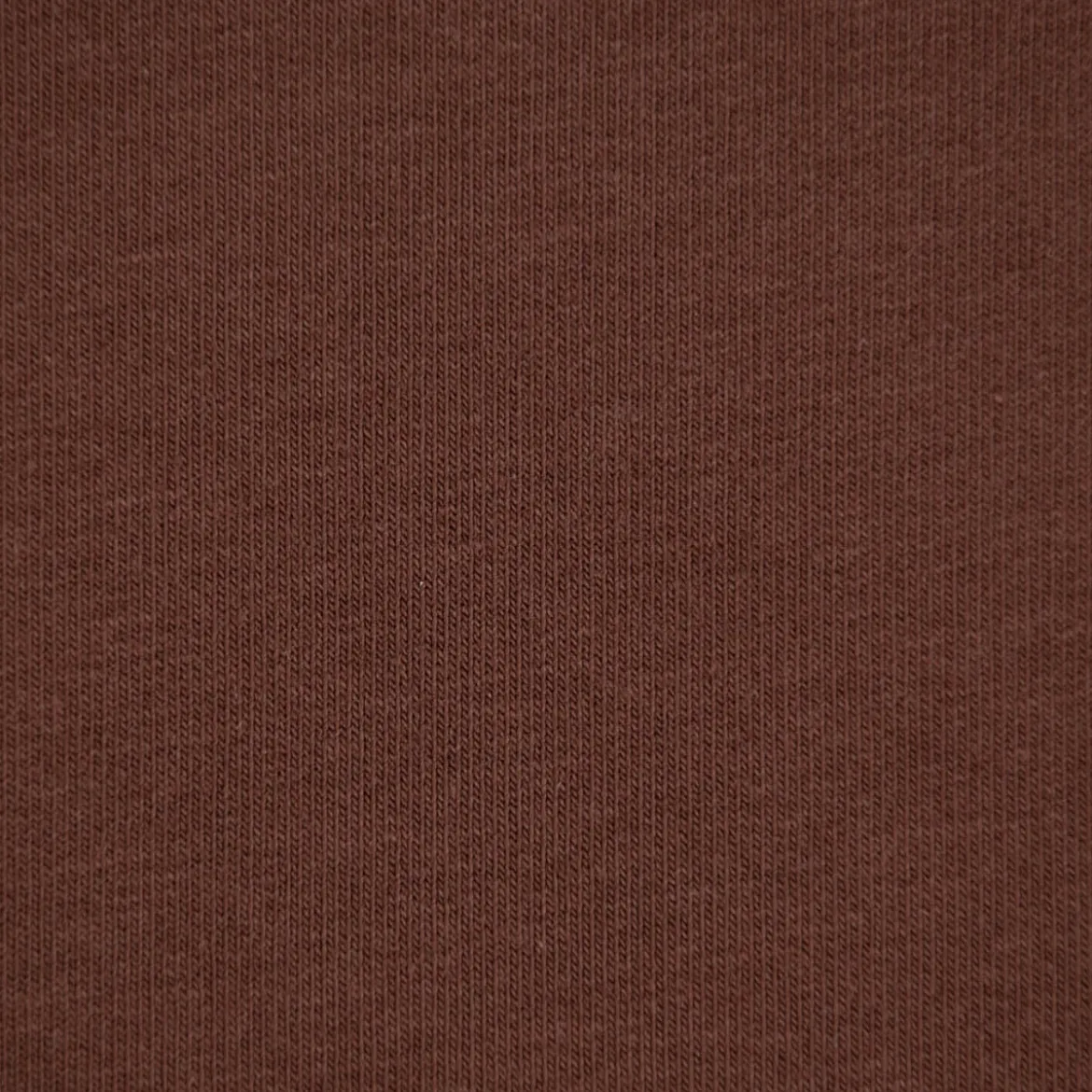 French Terry Stoff Organic Bio uni braun 1,50m Breite