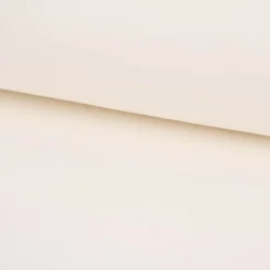 French Terry Stoff Organic Bio uni creme 1,50m Breite
