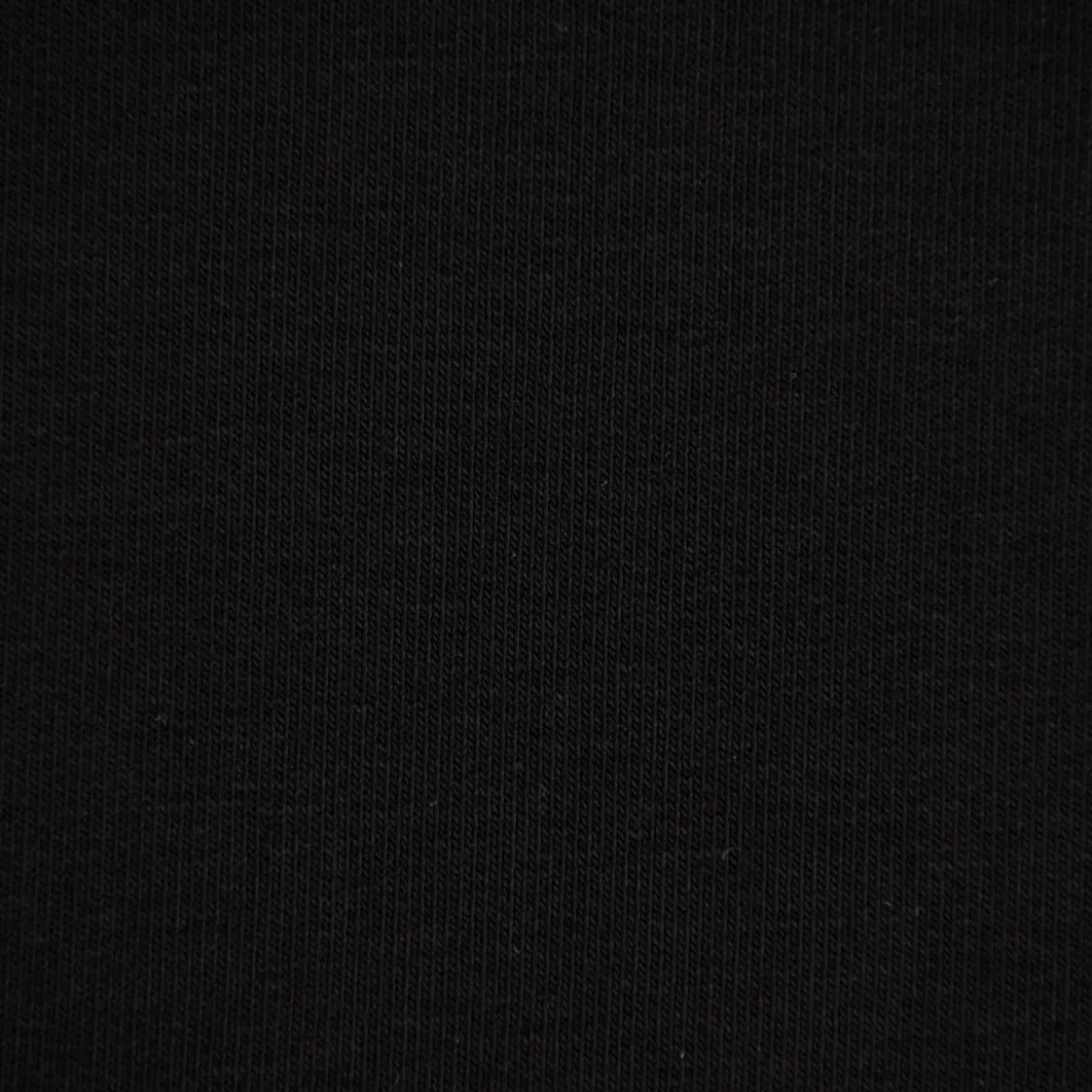 French Terry Stoff Organic Bio uni schwarz 1,50m Breite