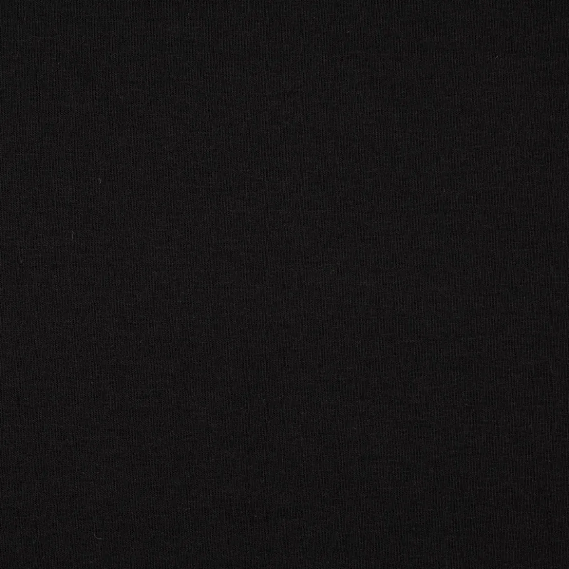 French Terry Stoff Organic Bio uni schwarz 1,50m Breite