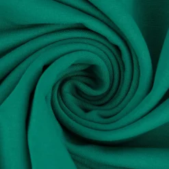 French Terry Stoff Organic Bio uni grün 1,50m Breite