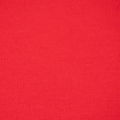 French Terry Stoff Organic Bio uni rot 1,50m Breite